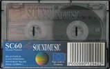 Compact Cassette Soundmusic 60 "SC" Type II Chrome Italy