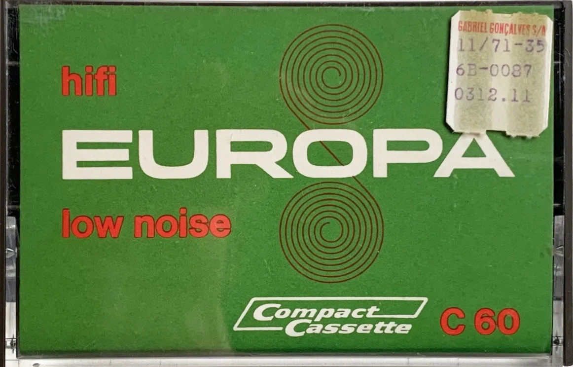 Compact Cassette Europa 60 Type I Normal 1974 Europe