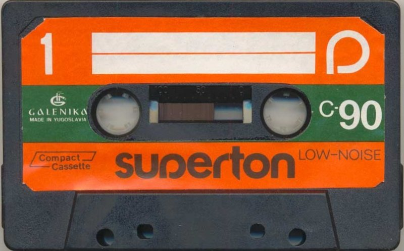Compact Cassette Galenika 90 Type I Normal Yugoslavia
