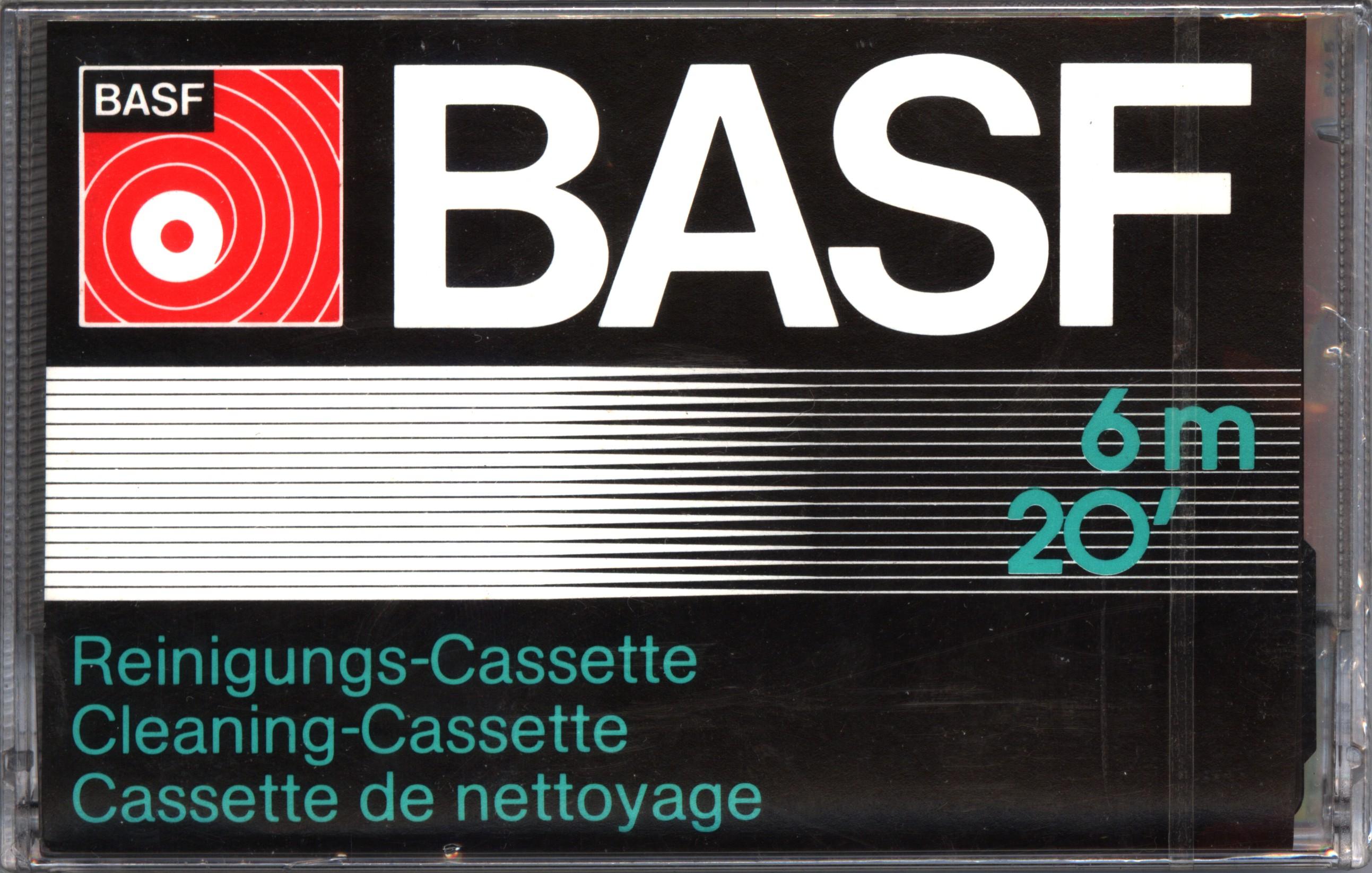 Compact Cassette BASF Cleaning Cassette 1977 Europe