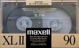 Compact Cassette Maxell XLII 90 Type II Chrome 1988 Europe