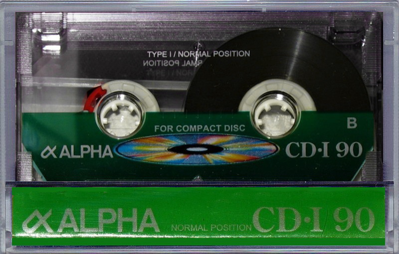 Compact Cassette Alpha CD-I 90 Type I Normal China