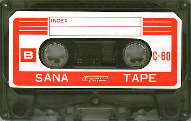 Compact Cassette Sana 60 "LN" Type I Normal 1981 Japan