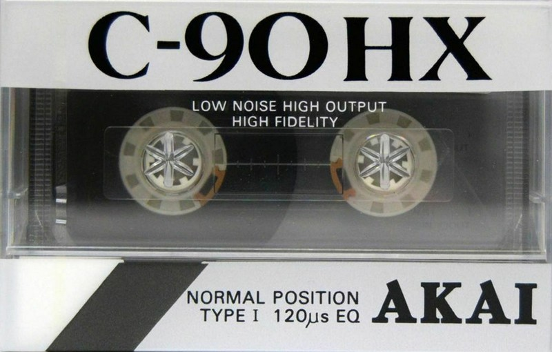 Compact Cassette Akai 90 Type I Normal South Korea