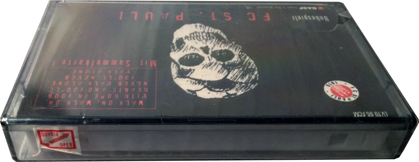 Compact Cassette BASF Chrome II Plus 90 "FC St. Pauli 1910" Type II Chrome Germany