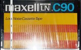 Compact Cassette Maxell LN 90 Type I Normal 1972 Worldwide