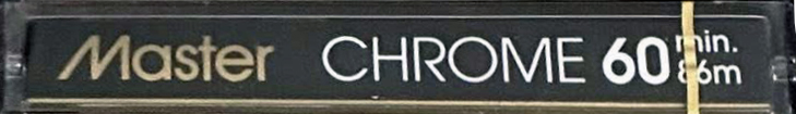 Compact Cassette Master 60 Type II Chrome North America