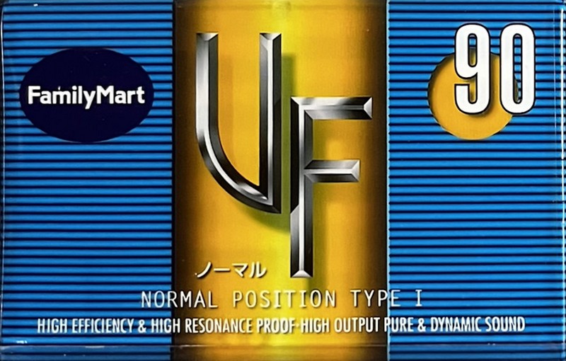 Compact Cassette Family Mart UF 90 "UF-90N" Type I Normal 2000 Japan