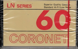 Compact Cassette Coronet 60 Type I Normal Hong Kong