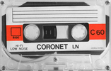 Compact Cassette Coronet 60 Type I Normal Hong Kong