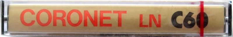 Compact Cassette Coronet 60 Type I Normal Hong Kong