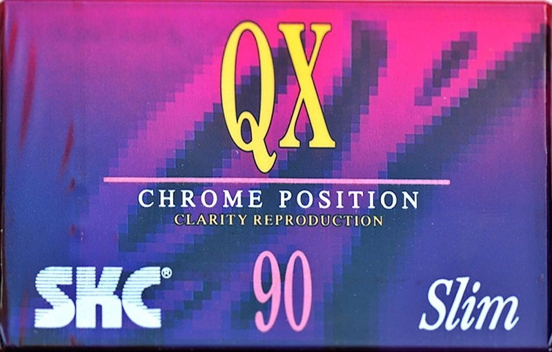 Compact Cassette SKC QX 90 Type II Chrome 1995 Worldwide