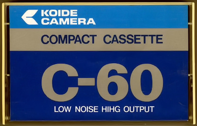 Compact Cassette Koide Camera 60 Type I Normal 1980 Japan