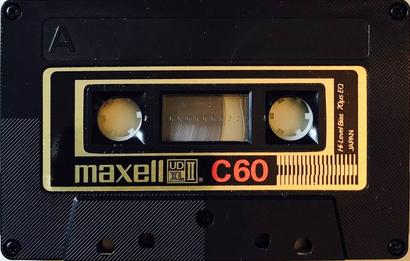 Compact Cassette Maxell UD XLII 60 Type II Chrome 1980 Europe