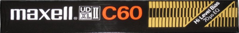 Compact Cassette Maxell UD XLII 60 Type II Chrome 1980 Europe