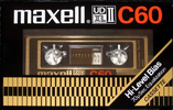 Compact Cassette Maxell UD XLII 60 Type II Chrome 1980 Europe