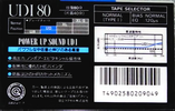 Compact Cassette Maxell UDI / UD1 80 Type I Normal 1989 Japan