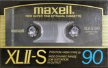 Compact Cassette Maxell XLII-S 90 Type II Chrome 1986 Japan