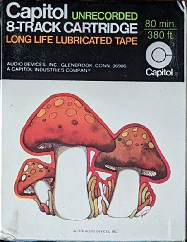 TRACK-8 Capitol 80 "MUSHROOMS" Type I Normal 1970 USA