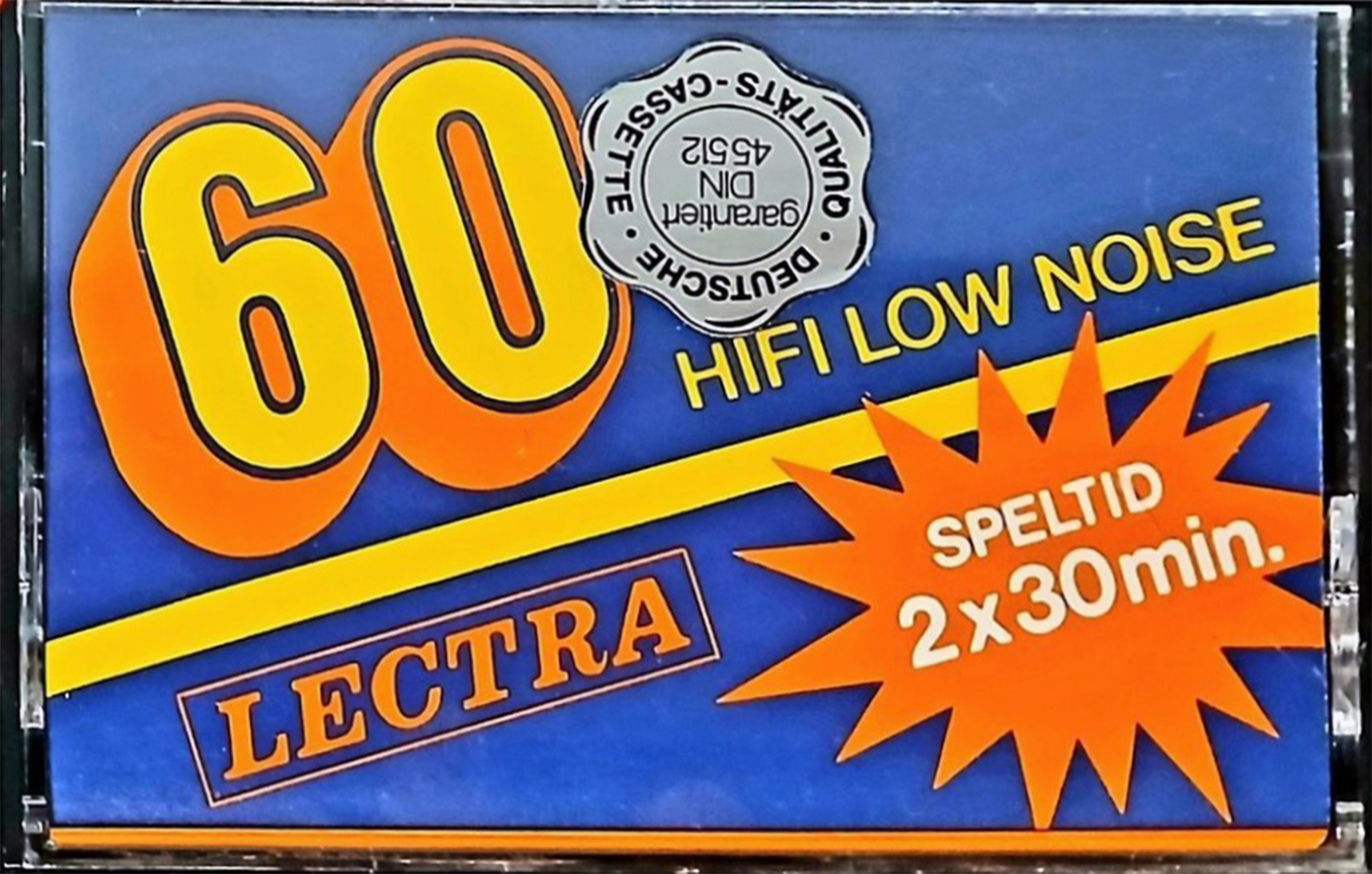Compact Cassette Lectra 60 Type I Normal Europe