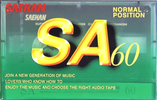 Compact Cassette Saehan SA 60 Type I Normal 1994 Europe