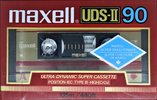 Compact Cassette Maxell UDS 90 Type II Chrome 1985 North America