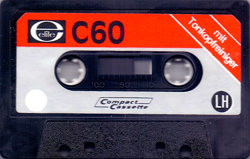 Compact Cassette Elite LH 60 Type I Normal 1976 Germany