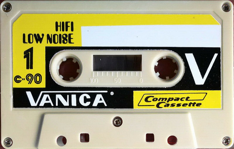 Compact Cassette Vanica 90 Type I Normal 1976 Hong Kong