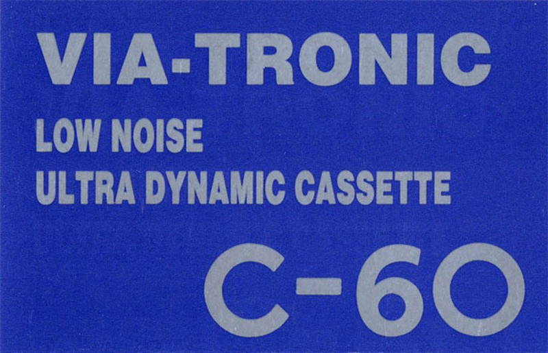 Compact Cassette Via-Tronic 60 Type I Normal Germany