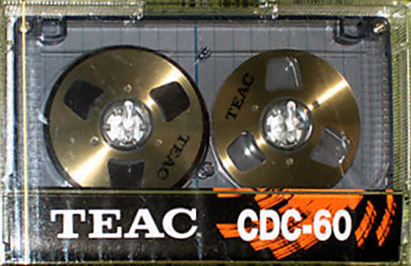 Compact Cassette Teac CDC 60 Type I Normal 1981 USA