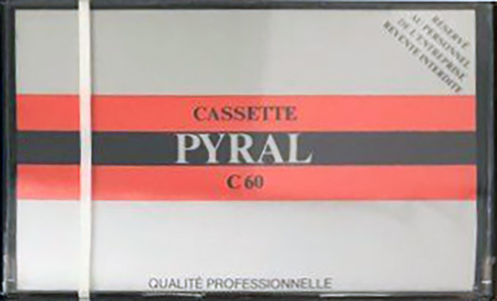 Compact Cassette Pyral 60 Type I Normal 1978 France