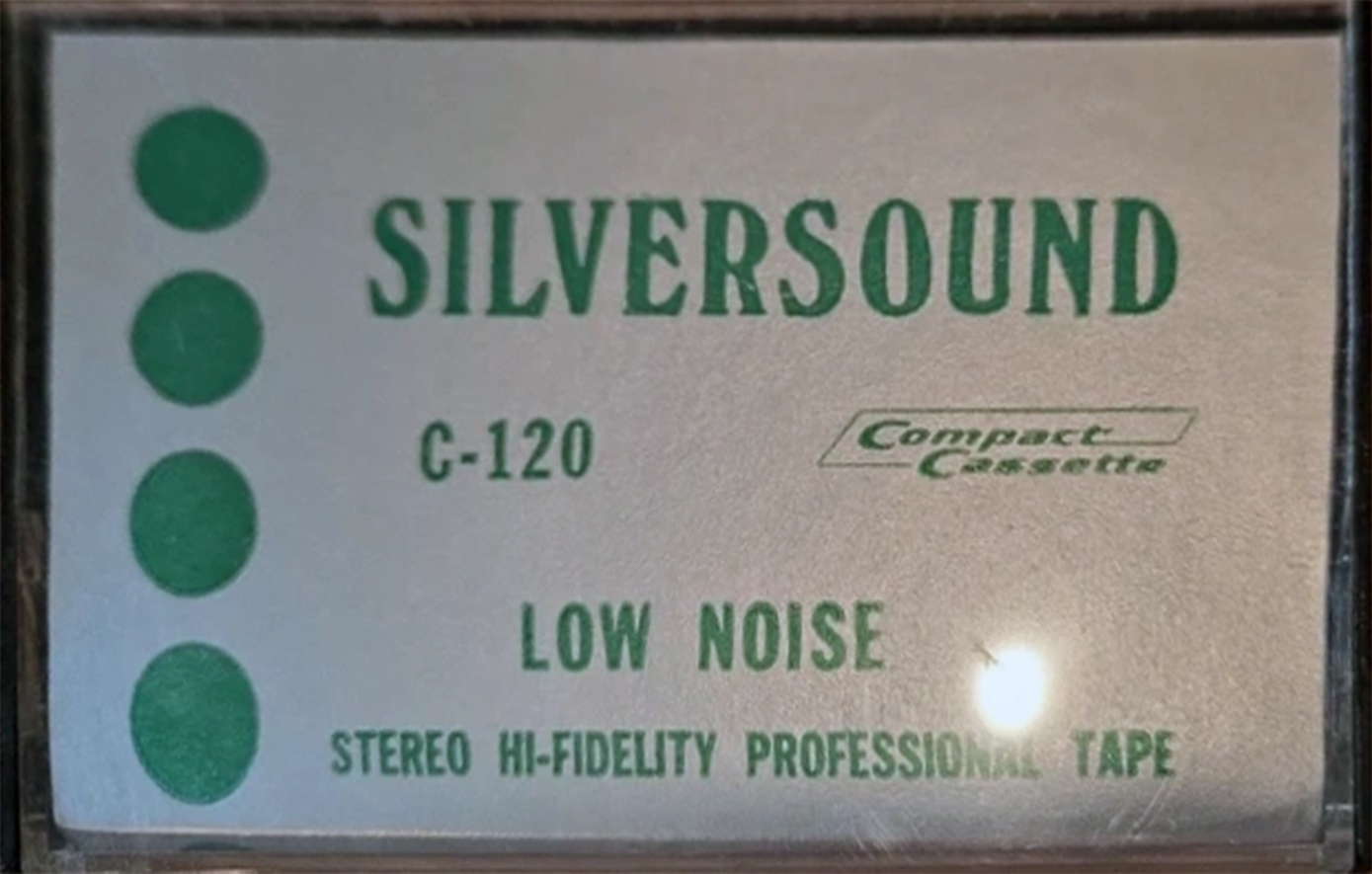 Compact Cassette Silversound 120 Type I Normal USA
