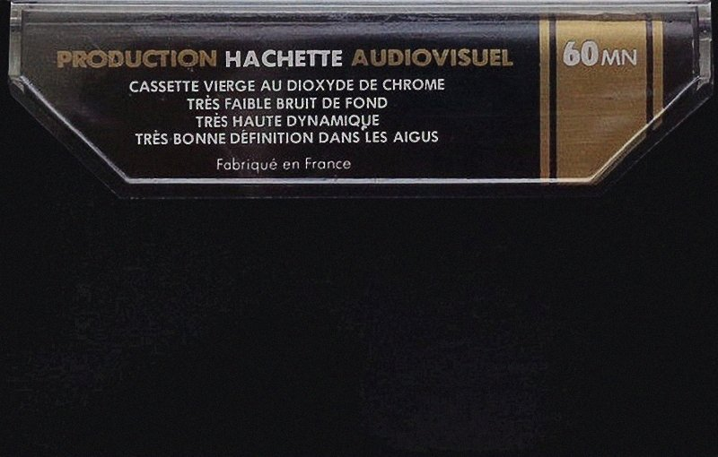 Compact Cassette Hachette 60 Type II Chrome 1983 France