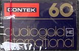 Compact Cassette Contek HE 60 Type I Normal 1979 Europe