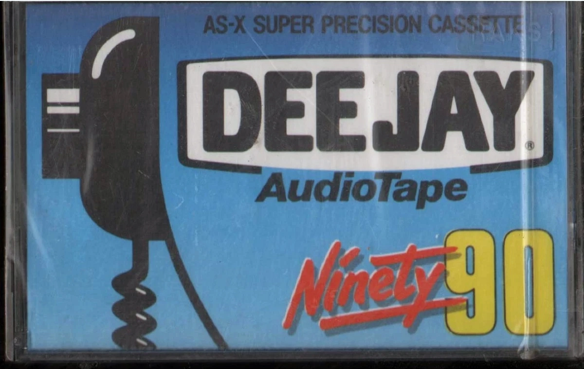 Compact Cassette Dee Jay AS-X 90 Type I Normal 1990 Italy