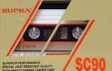 Compact Cassette Supra SC 90 Type I Normal 1987 Europe