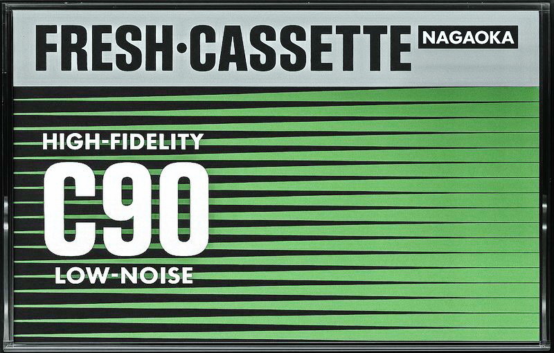 Compact Cassette Nagaoka Fresh 90 Type I Normal 1974 Japan