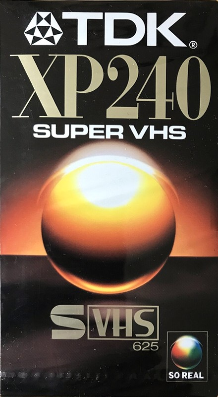 VHS, Video Home System TDK XP 240 Type I Normal Australia, Europe