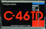 Compact Cassette Toshiba TD 46 Type I Normal 1977 Europe