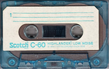 Compact Cassette Scotch Highlander 60 Type I Normal 1973 USA