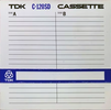 Compact Cassette TDK SD 120 "C-120SD" Type I Normal 1972 USA