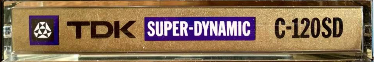 Compact Cassette TDK SD 120 "C-120SD" Type I Normal 1972 USA