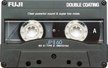 Compact Cassette Fuji JP-II 60 Type II Chrome 1992 Europe