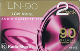 2 pack Radio Shack LN 90 Type I Normal 1997 USA