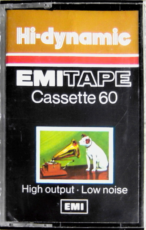 Compact Cassette EMITAPE HI-DYNAMIC 60 Type I Normal 1973 Europe
