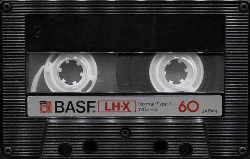 Compact Cassette BASF LH-X 60 Type I Normal 1982 Japan