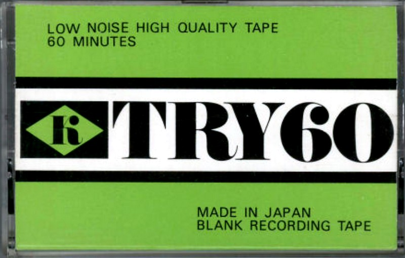 Compact Cassette Try 60 Type I Normal 1979 Japan