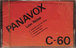 Compact Cassette Panavox 60 Type I Normal 1980