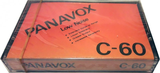 Compact Cassette Panavox 60 Type I Normal 1980