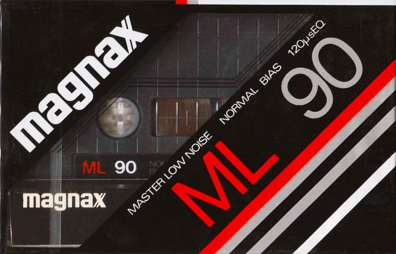 Compact Cassette Magnax ML 90 Type I Normal 1981 Japan